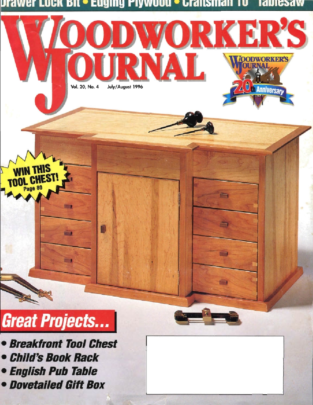 woodworker"s journal 1996年第4期(1/84)